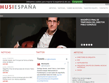 Tablet Screenshot of musiespana.com